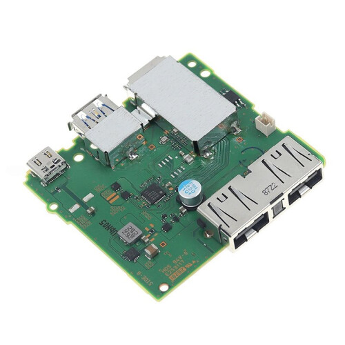 -Compatible Charging Docking Station PCB for   NS TV Dock Circuit Board with Cable 2