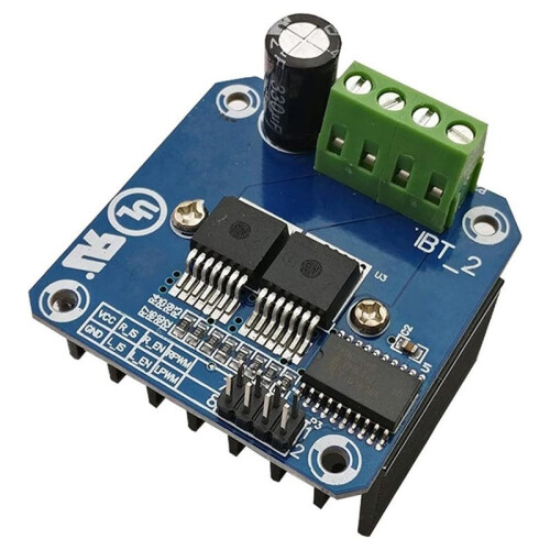 4-Pack BTS7960 43A H-Bridge Motor Driver - High-Power  Motor Controller with Current Limiting/Overheat Protection 2