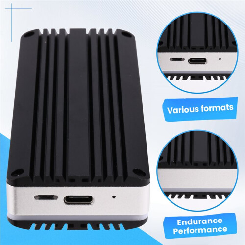 For  Air Pro   Laptop SSD Enclosure with  3.2 Interface 20Gbps High-Speed Transmission RGB 2