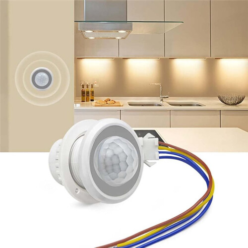 12 Pack Motion Sensor  85-265V 40W PIR Wall & Ceiling Mount with 30s Auto-Off Night Mode 1