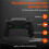 DIY Four-Back Button Clip Anti-Slip Soft Rubber Back Shell Rear Button Paddle Modification Parts for PS5 White 4
