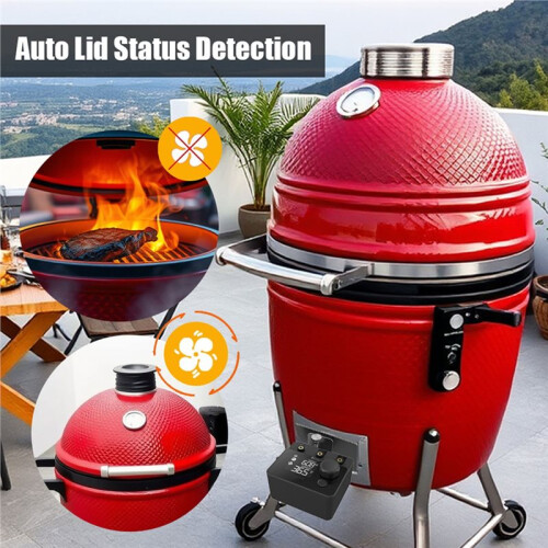 Wireless  Meat PID BBQ Fan Controller Temperature Control Probe for Smoker Kamado Oven 2