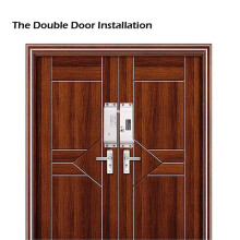Electric Mortise Locks with Drop Bolt DC12V Electronic Lock Adjustable Delay Fail Safe Mode Lock