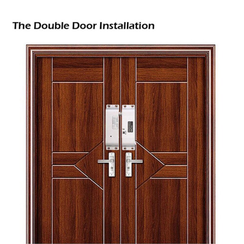 Electric Mortise Locks with Drop Bolt DC12V Electronic Lock Adjustable  Delay Fail Safe Mode  Lock