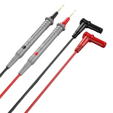 Mastfuyi High-End Precision Gold-Plated Test Leads, Universal for Digital Multimeter/Clamp Meter, Soft Silicone Wire