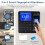 Access Control Attendance Machine Fingerprint/Password/ID Card Identification,with RFID 1000 Fingerprints 4