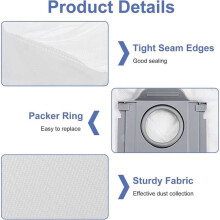 For P10/ P10Pro/V20/Q Revo/Qrevo S/Qrevo Pro/Qrevo /Qrevo Curv/S8 MaxV Ultra/Saros 10R/Z70 Vacuum Bags