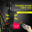 Wireless Vibrate Alarming with 2 Remote Controls for Bicycles and Motorcycles USB Rechargeable, Waterproof 4