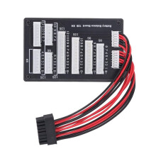 Placa de Carga de Equilibrio de Batería MX3.0 A Adaptador de Extensión de Carga de Enchufe XH 12S para Modelos RC Multicópteros.