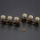 2pcs Guitar String Tuners Classical Guitar 3 Sets of String Tuning Pegs 3Left 3Right Guitars Knobs Replacement 4