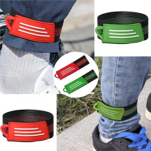 Clipes Refletores para Calças de Ciclismo - Alta Elasticidade, Ajuste Regulável para Esportes Noturnos, Corrida e Caminhadas