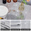 Disco Party Table Runner Mirror Silver Foil Table Runner Glitter Metallic Table Cover for Disco Dance Party Wedding 4