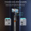 Auto Face Tracking Tripod Selfie Stick 180cm 71in Extendable with Remote Wireless Control 6