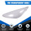 Car Front Headlight Cover for  207 2009 2010 2011 2012 2013 Waterproof Headlight Shell Cover 1