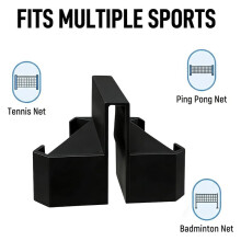 2pcs Tennis Net Camera Mount Dual Perspective 3D Printed Phone Holder for Match Recording & Live Streaming