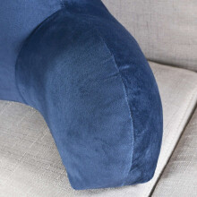 Pillow Back Bed with Armrest Support Bed Reading Waist Back Chair Car Sofa Rest Waist Pad (deep )