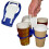 Compact and Durable Beverage Tray - Foldable, Reusable Coffee, Soda, and Beer Beverage Rack 5