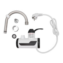 3000W Electric Heating Faucet, Stainless Steel, G1/2