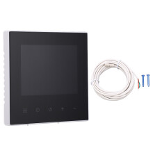 86Wifi Smart Thermostat Remote APP Voice Control Touch Screen Thermostat with External Sensing Wire100‑240V