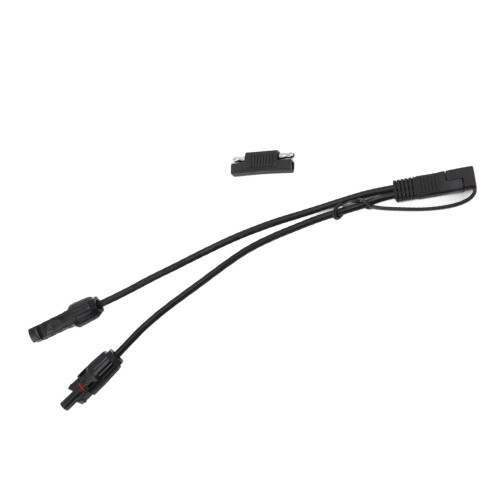 10AWG solpanel til SAE adapterkabel sort 0,35 m