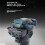 VR Kit for  Goggles 3 Flying Glasses Forehead Headrest Mask for Avata 2 Crossover Accessories 8