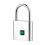 Rechargeable Smart Fingerprint Padlock, IP56, 20 Prints, Micro USB 1