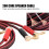 Pure Copper Hi-Fi Cable L-Type 1.8M Speaker Wire 1