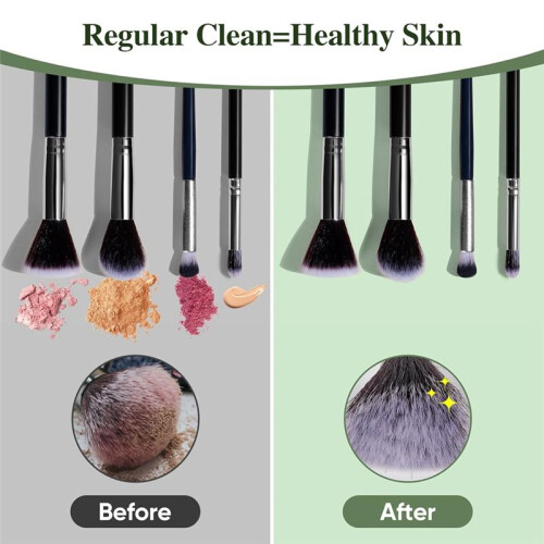 Electric Makeup Brush Cleaner Machine Automatic Makeup Brush Washer & Holder Quick Efficient for Deep Cleaning