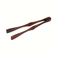 Barbecue Food Tongs HeatResistant Solid Wood Kitchen Clip for Steak Bread Fruit and Noodles