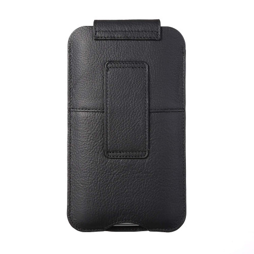 Leather Phone Holster Belt Loop Case W for iPhone and Samsung, Durable Vertical Protection 2