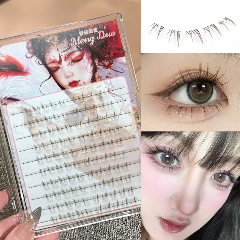 Roc-Electron (Regular) 4-7Mm Wispy Cluster Eyelash Extensions