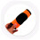 Luggage Handle Wraps 2 Pack, Suitcase Handle Covers  Neoprene Cushioned Grip, Orange for Easy ID 4