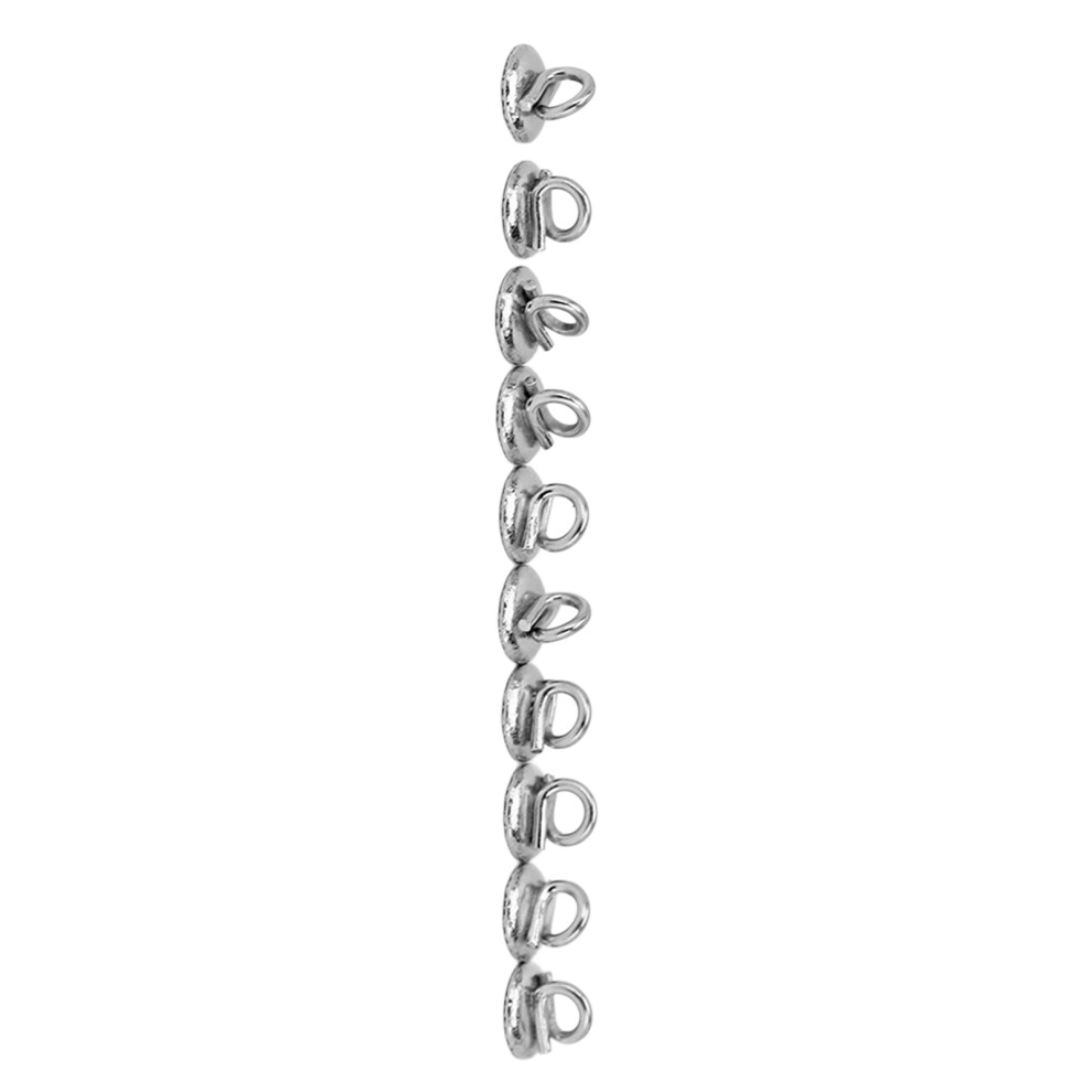 10pcs Stainless Steel Lingual Buttons for Orthodontic Replacement