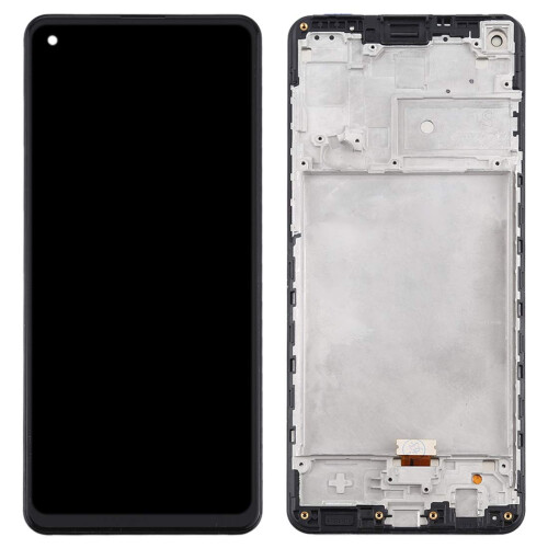 OEM LCD Screen Replacement for Samsung Galaxy A21s SMA217, Full Touch Assembly with Black Frame 2