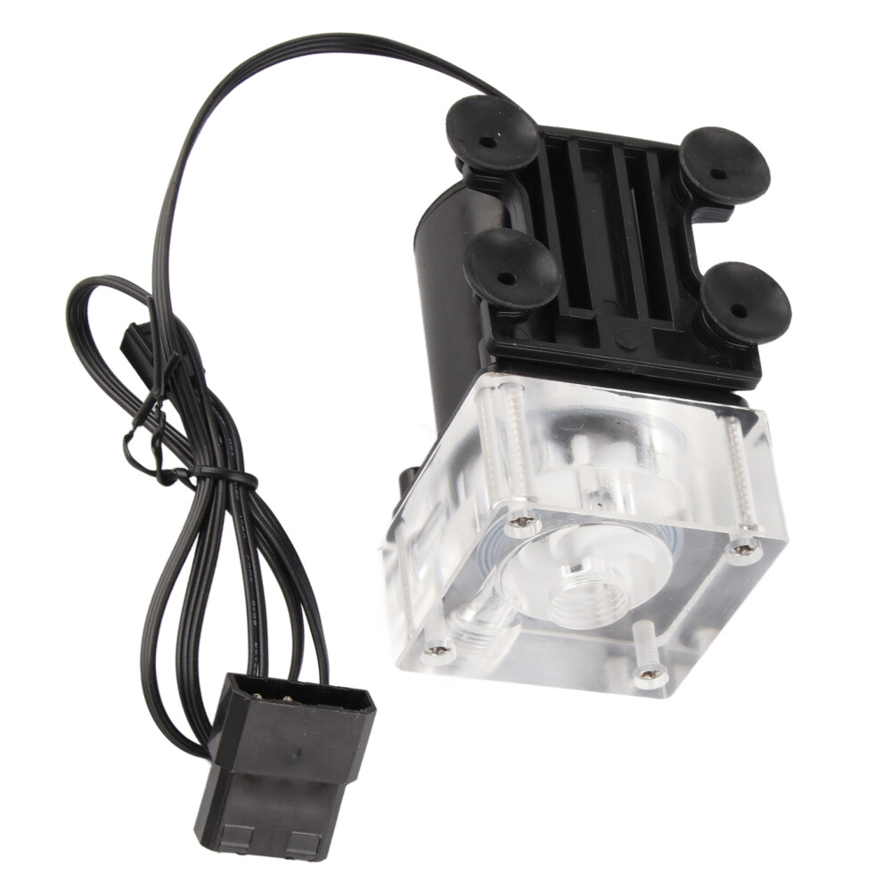 Noiseless Cpu Water Cooling Pump 9W 600L/H 52X52x77mm Black 6921389036517