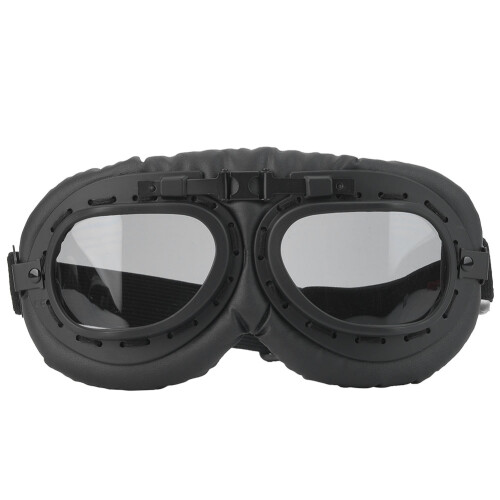 Motorradbrille mit farbiger Linse, winddicht, antifog, grau 1