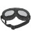 Motorradbrille mit farbiger Linse, winddicht, antifog, grau 7