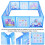 Independent Play Space Baby Game Fence 1