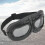 Motorradbrille mit farbiger Linse, winddicht, antifog, grau 8