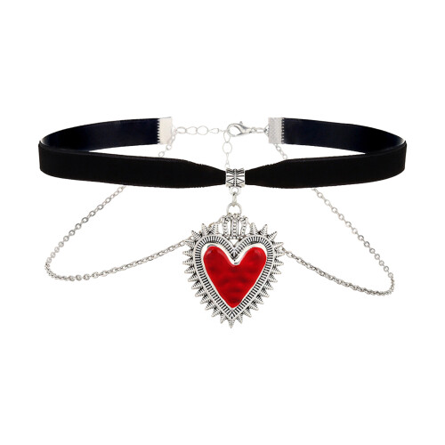 (YR3835-2) Gothic Necklace for Party, Hypoallergenic 1