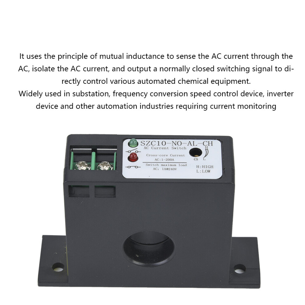 Self Supply Adjustable AC Switch 1-200A SZC10