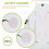 Outlet Plug Covers (32 Pack) Clear Child Proof Electrical Protector Safety Caps 3