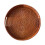 (Brown, 30cm) Handwoven Rattan Fruit Basket Kitchen Decor 2