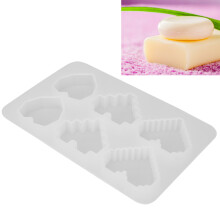 DIY Herzförmige 3D-Silikonform für Aromatherapie-Tabletten, Seife & Salbe