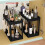 Organizer Rack, Sliding Cabinet Basket Drawer, Multi-Purpose Storage for Kitchen, Bathroom - Black 2