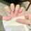 (XS) Pink Tip Square Fake Nails - Zero Pressure 2