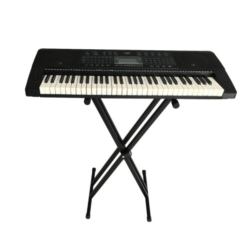 Adjustable Electronic Keyboard Stand for Beginners with Stable Support and Compact Classroom Setup 2
