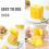 Flip Lid Cheese Container - 50 Chars 4