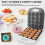 16er Donut Eisen 1400W Antihaft EU 9