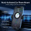 (Black Hook) Silicone Car Phone Holder for Air Vent, One-Hand Use 9